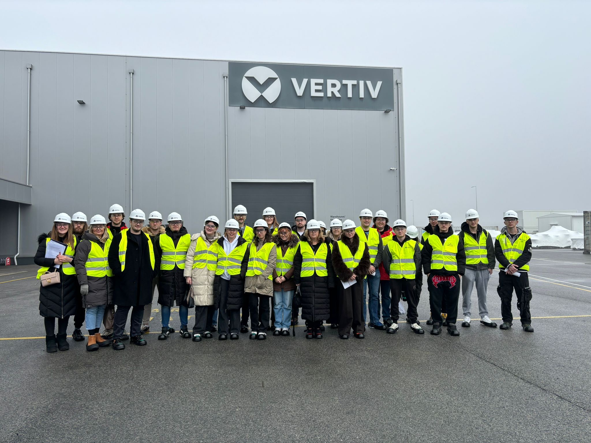 Stručni posjet studenata Tehničkog veleučilišta u Zagrebu tvornici Vertiv