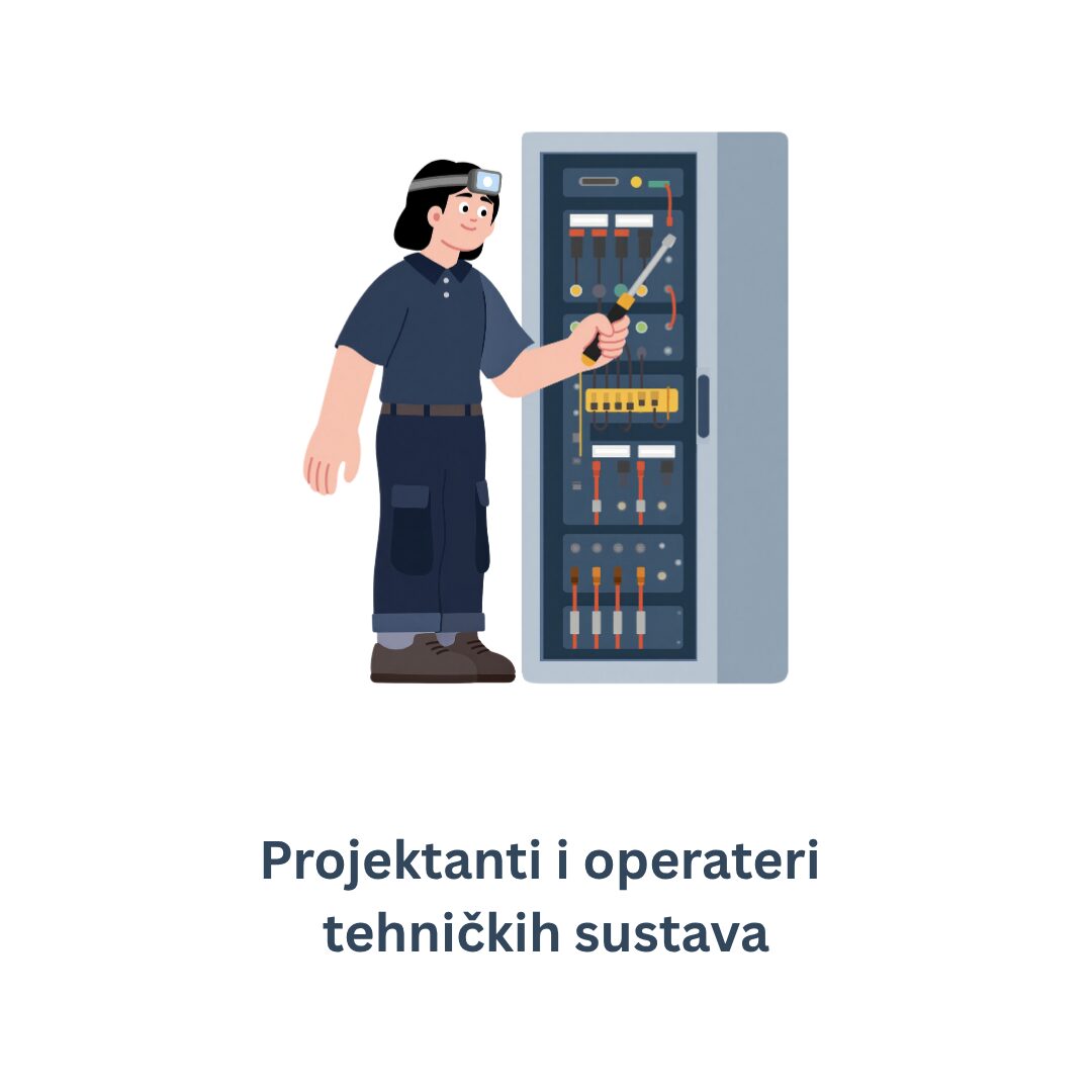 Projektanti i operateri 
tehničkih sustava